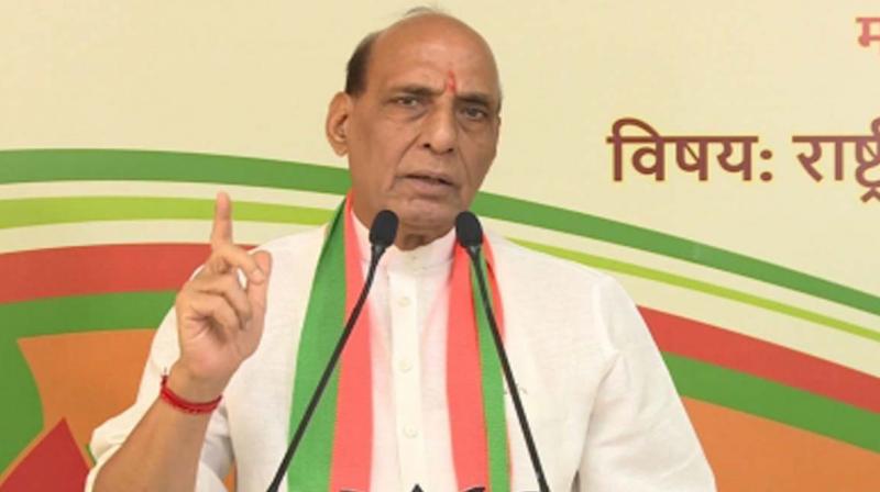 No need for Rahul Gandhi’s ‘mohabbat ki dukan’, says Rajnath Singh No need for Rahul Gandhi’s ‘mohabbat ki dukan’, says Rajnath Singh