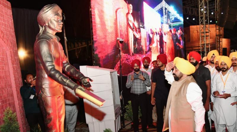  Chief Minister Bhagwant Mann pays homage to Shaheed Bhagat Singh 