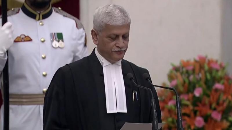 Justice U U Lalit takes oath as 49th Chief Justice of India Justice U U Lalit takes oath as 49th Chief Justice of India