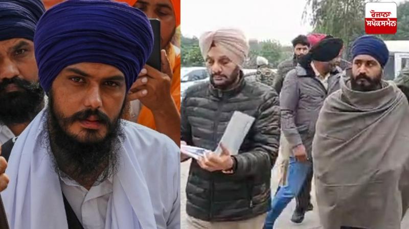 Amritpal Singh's brother Gurpreet Singh was sent to police remand for 3 days by the court News in punjabi 