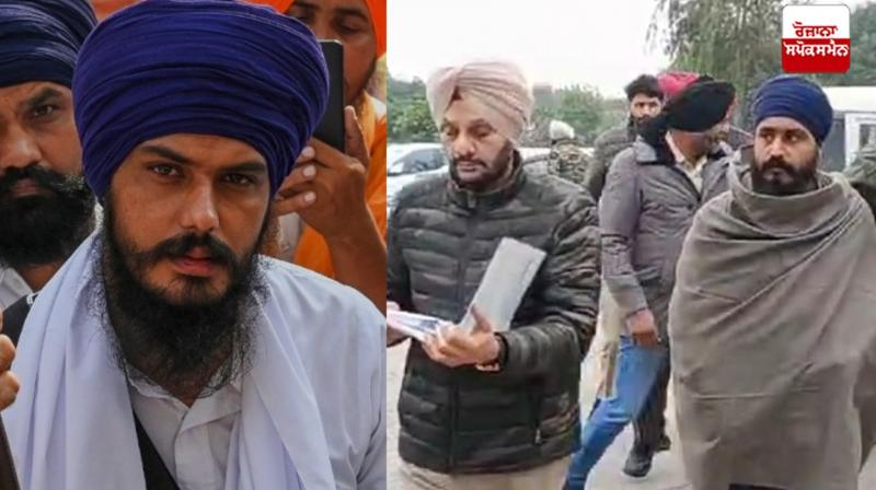 Amritpal Singh's brother Gurpreet Singh was sent to police remand for 3 days by the court News in punjabi Amritpal Singh's brother Gurpreet Singh was sent to police remand for 3 days by the court News in punjabi