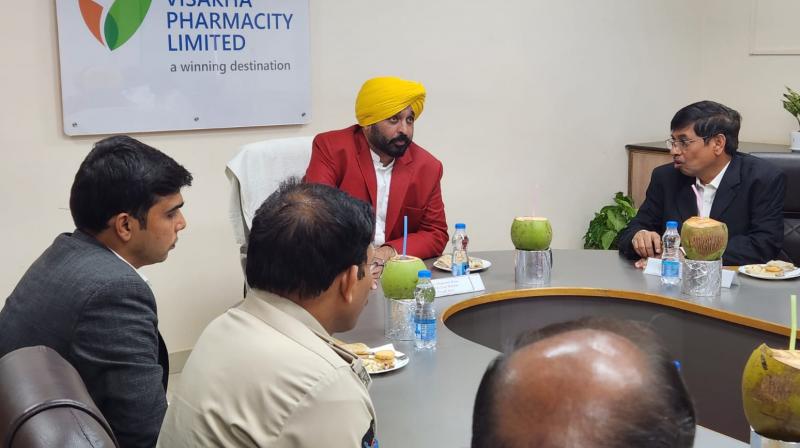CM sets wheel in motion for setting up a big pharmaceutical city in the state CM sets wheel in motion for setting up a big pharmaceutical city in the state