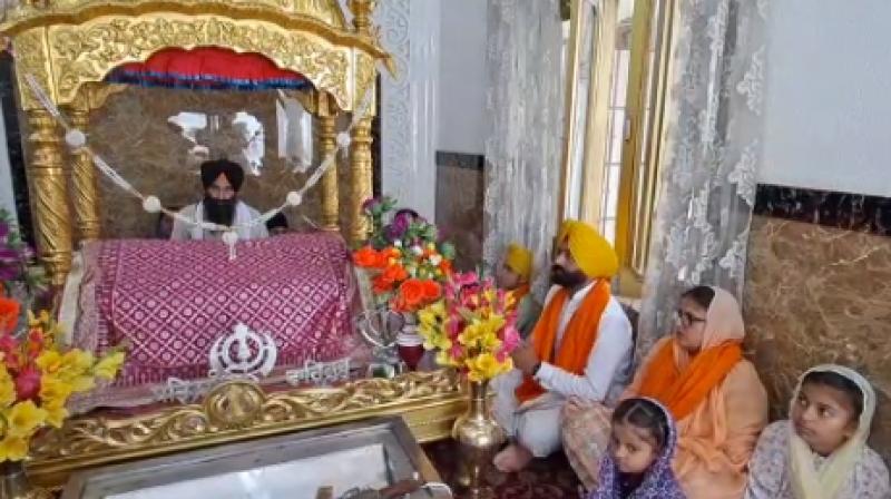 Laljit Singh Bhullar At Darbar Sahib