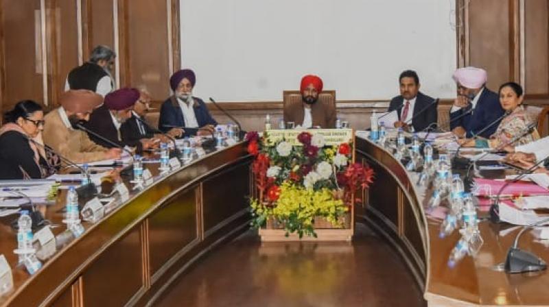 Punjab Cabinet Meeting Punjab Cabinet Meeting