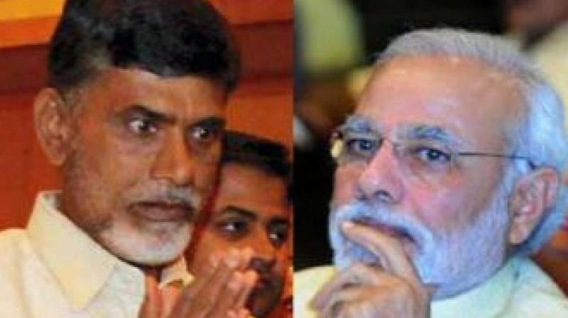 Chandrababu Naidu and Modi