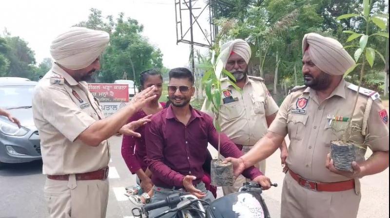Sangrur traffic police Sangrur traffic police