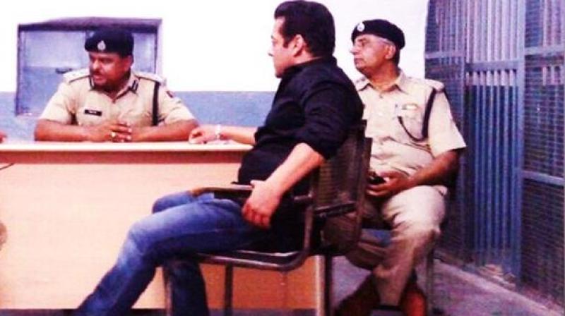Salman Khan in Jodhpur jail 