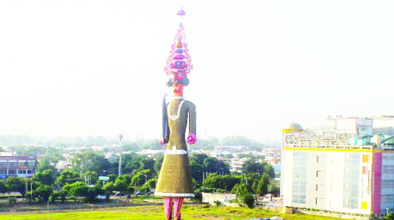 Ravana Highest Statue in Panchkula Ravana Highest Statue in Panchkula