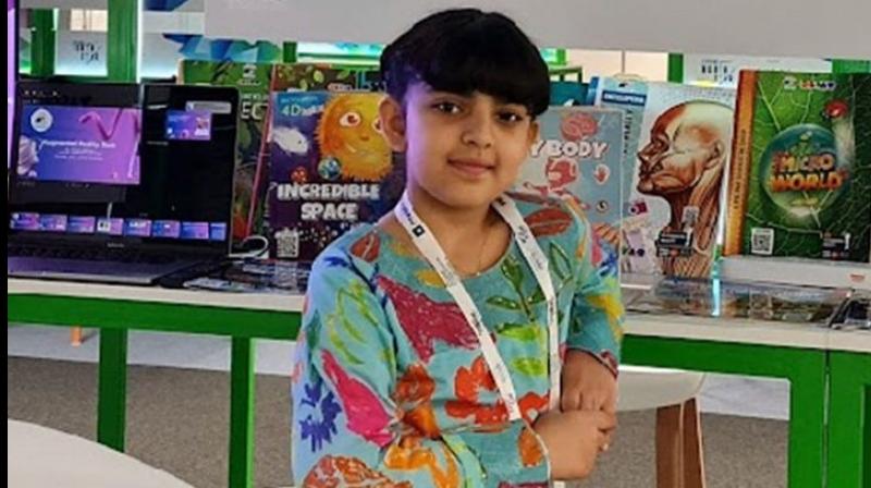 Emirati girl, 9, launches Augmented Reality books to aid children with autism Emirati girl, 9, launches Augmented Reality books to aid children with autism