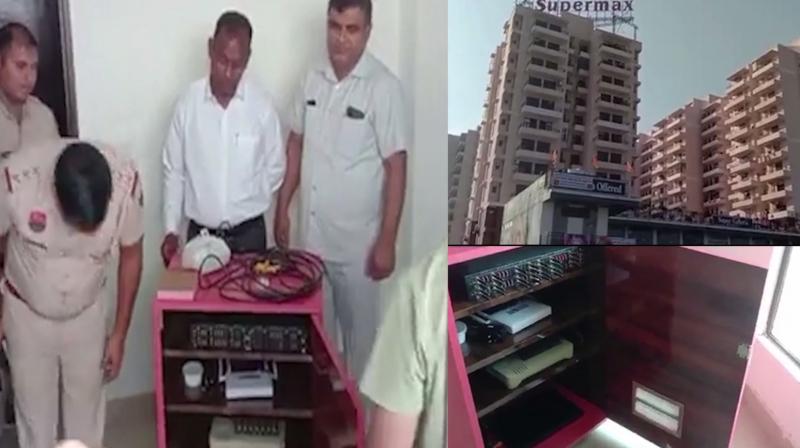 Sonipat Illegal Telephone Exchange bust Sonipat Illegal Telephone Exchange bust