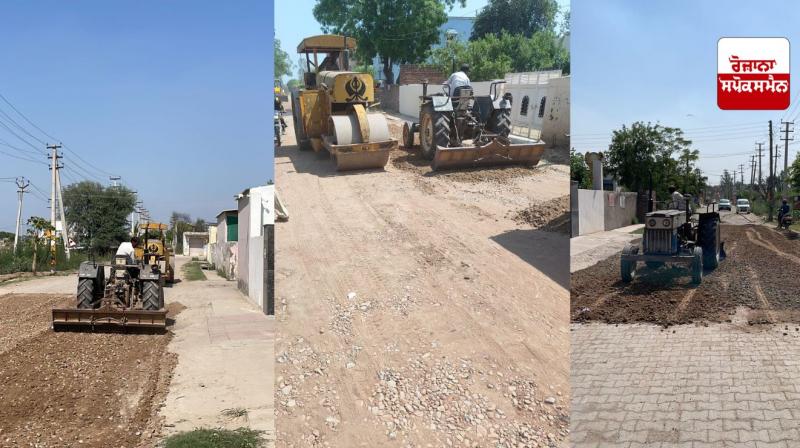 Bhagwant Mann government approves renovation of Chapparchiri Khurd to Chapparchiri Kalan road Bhagwant Mann government approves renovation of Chapparchiri Khurd to Chapparchiri Kalan road
