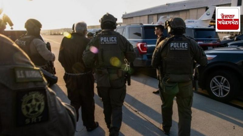 Shackled waist and legs: US releases first picture of Tahawwur Rana being handed over to NIA Shackled waist and legs: US releases first picture of Tahawwur Rana being handed over to NIA