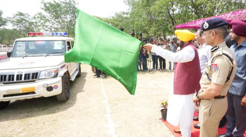 Punjab Police gets 98 emergency response vehicles Punjab Police gets 98 emergency response vehicles