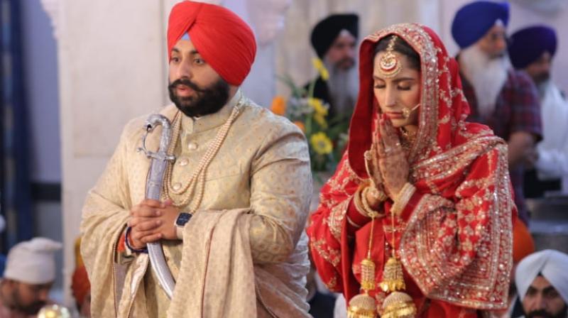 Cabinet Minister Harjot Bains ties knot with IPS Jyoti Yadav  