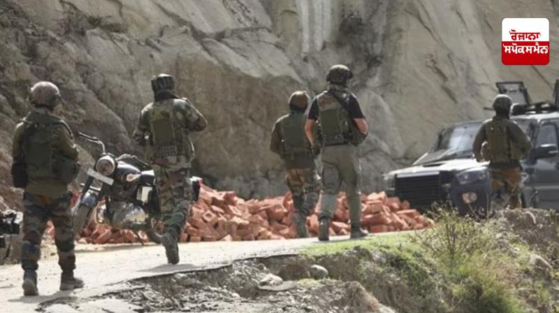 Encounter between security forces and terrorists in Kathua Encounter between security forces and terrorists in Kathua