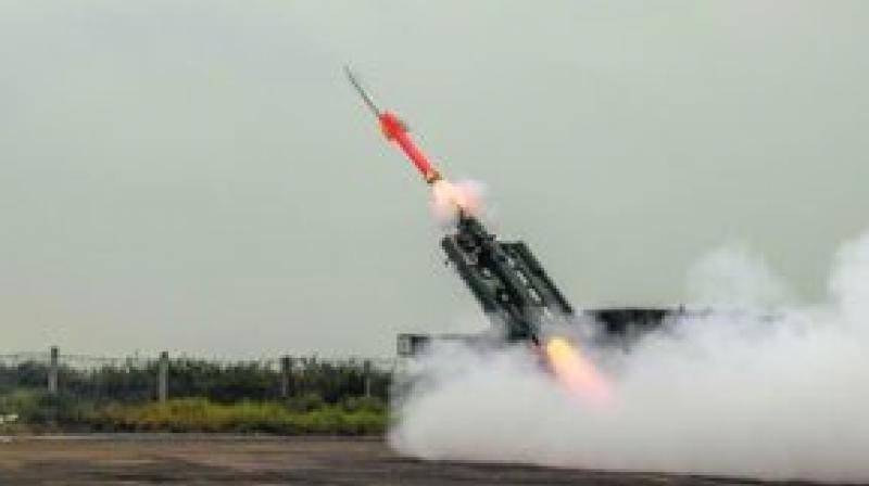 A missile towards your target in Balasore A missile towards your target in Balasore