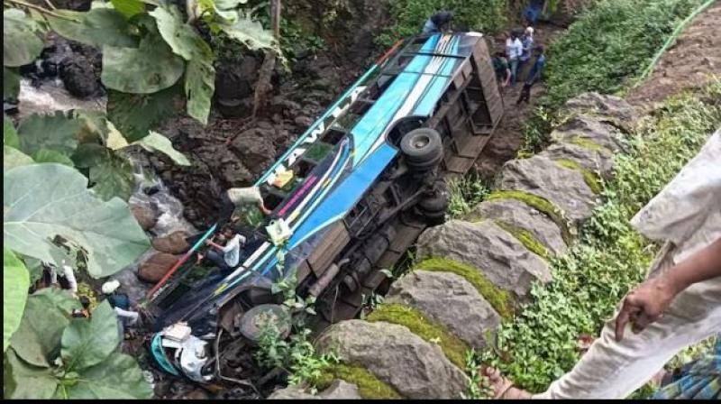 Amravati Bus Accident Amravati Bus Accident