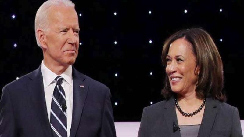 Biden and Kamala Harris 