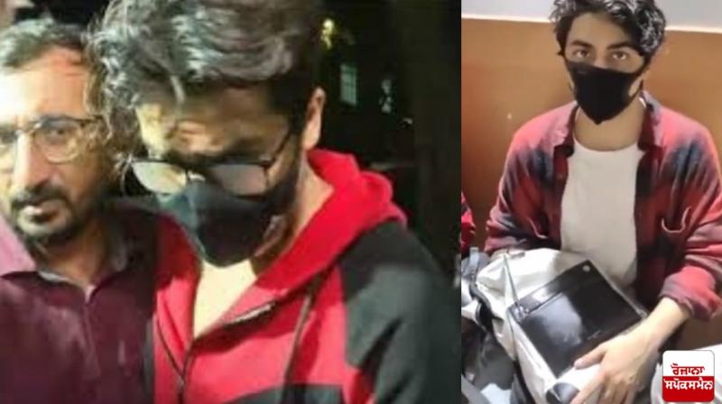 Shah Rukh Khan's son Aryan Khan being questioned in Mumbai cruise drugs case Shah Rukh Khan's son Aryan Khan being questioned in Mumbai cruise drugs case