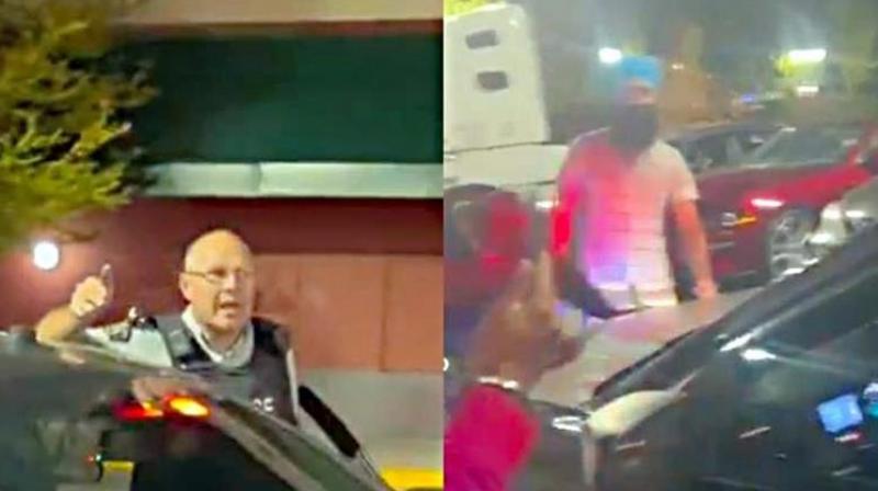 Police officer surrounded by 40 Punjabi youths in Surrey, may be sent back to India Police officer surrounded by 40 Punjabi youths in Surrey, may be sent back to India
