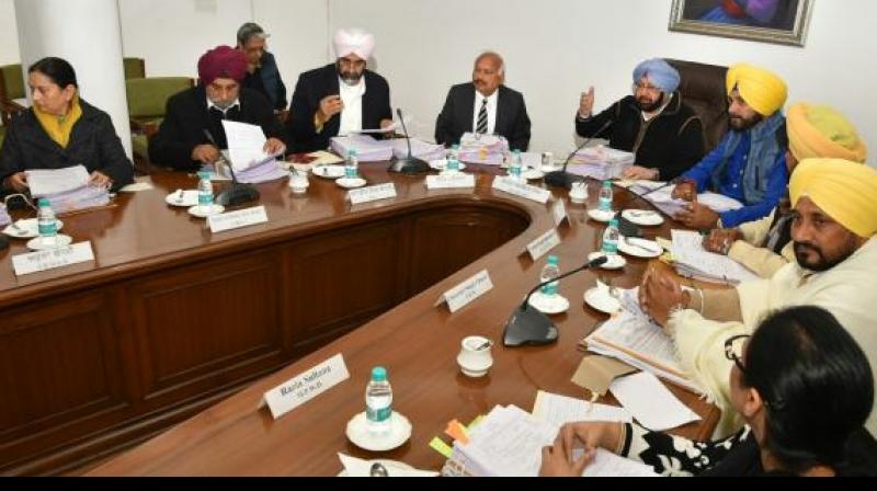 Punjab Cabinet Meeting