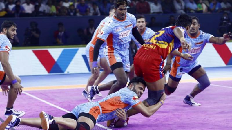 Pro Kabaddi League 2019- Bengal Warriors beat UP Yodha 48-17 Pro Kabaddi League 2019- Bengal Warriors beat UP Yodha 48-17