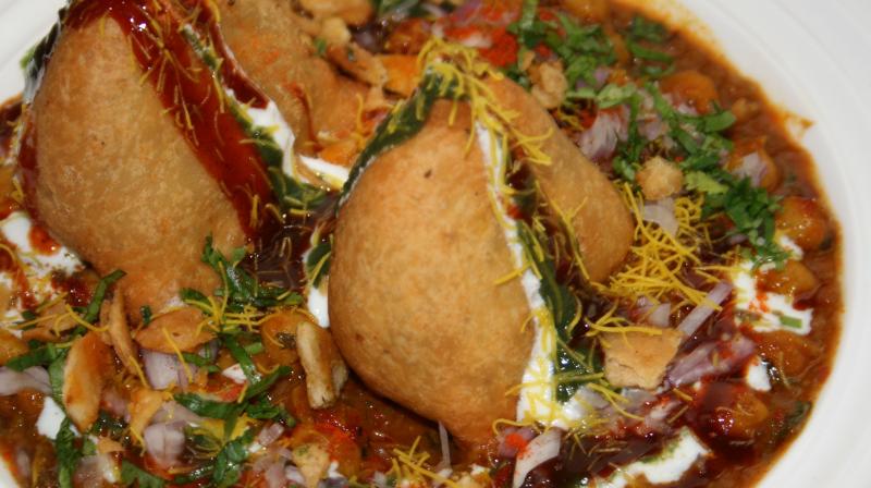 Samosa Chaat Samosa Chaat