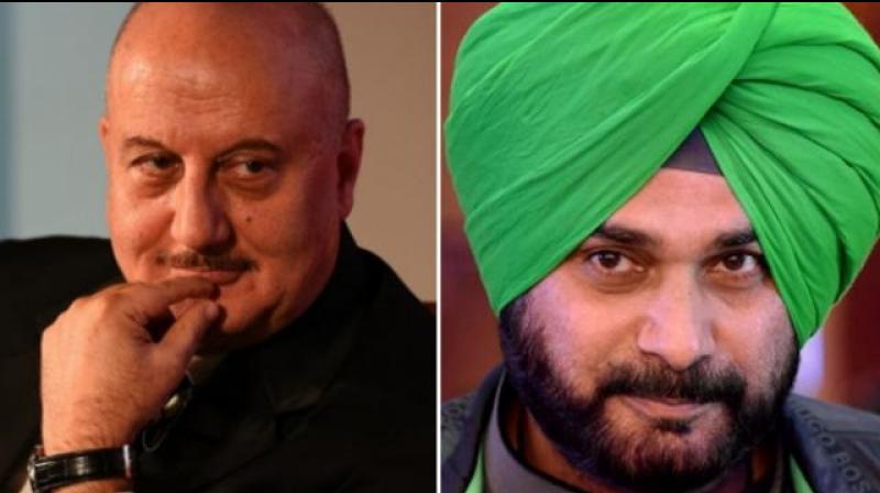 Anupam kher reaction on Navjot Singh Sidhu