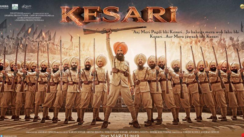 Kesari Movie Poster Kesari Movie Poster