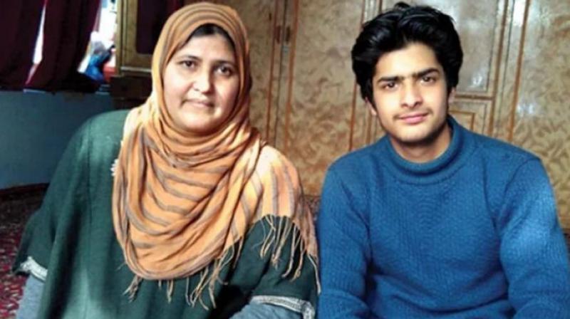 Afzal Guru's son Galib Afzal Guru's son Galib