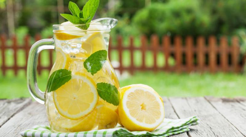 Drinking lemon water in morning is beneficial Drinking lemon water in morning is beneficial