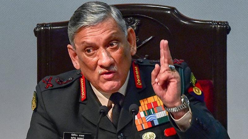 Chief of the Indian Army Bipin Rawat