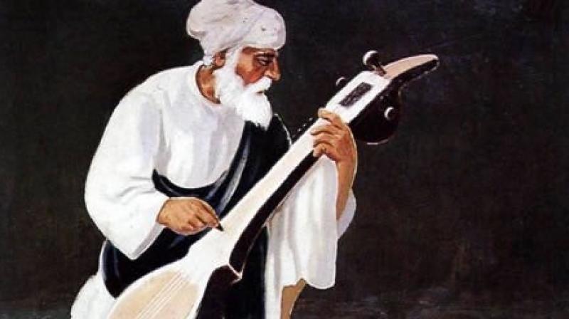 Bhai Mardana g with Rabab