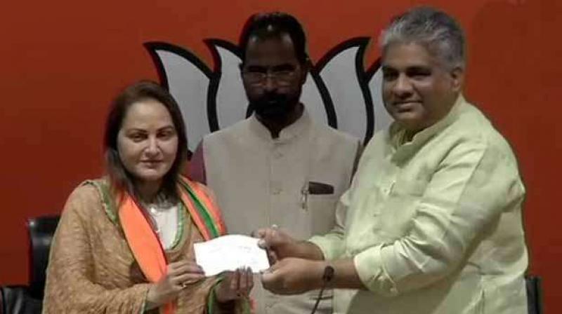 Jaya Prada Joins BJP Jaya Prada Joins BJP