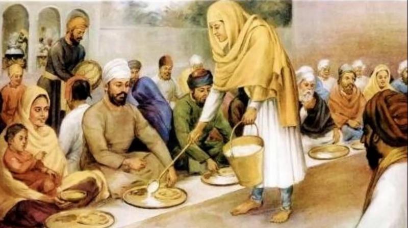 The first manager of langar: Mata Khivi Ji