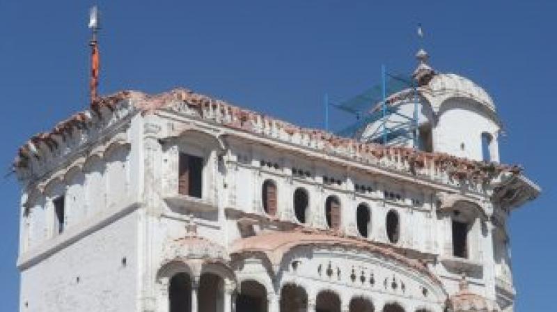 Kaar Sewa Seminary Starts Demolishing Historic Darshani Deodi Kaar Sewa Seminary Starts Demolishing Historic Darshani Deodi