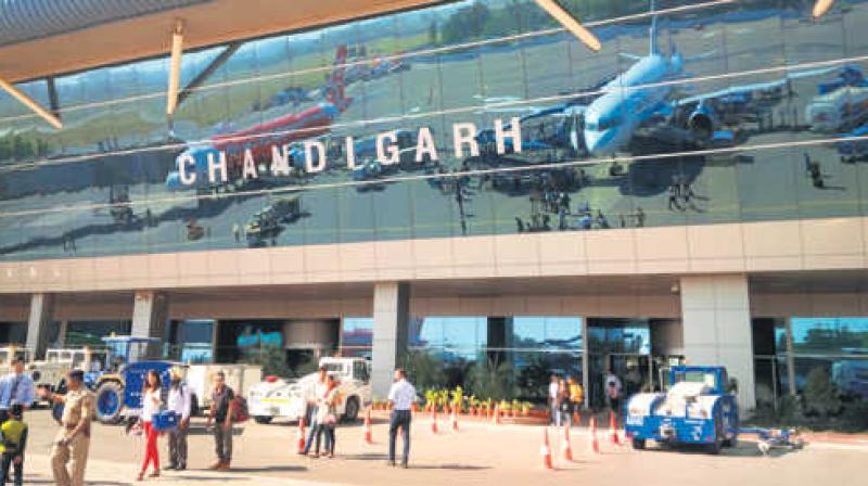 Arrested from Hyder Ali Qadri Chandigarh Airport Arrested from Hyder Ali Qadri Chandigarh Airport
