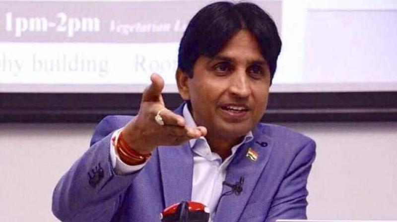 Kumar Vishwas tweet about comparison study of Modi vs Manmohan