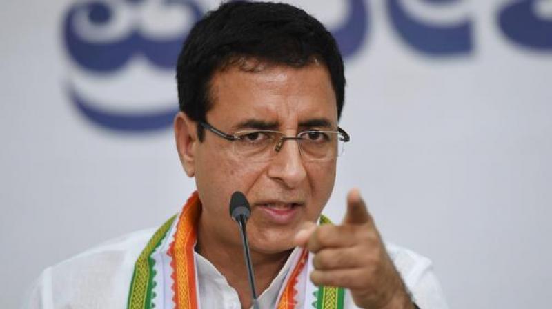 Spokesperson Randeep Singh Surjewal Spokesperson Randeep Singh Surjewal