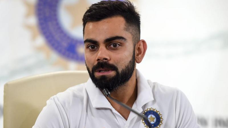 Press conference by Virat Kohli