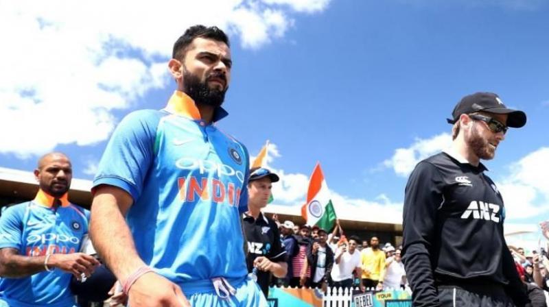The first semi-finals between India and New Zealand The first semi-finals between India and New Zealand