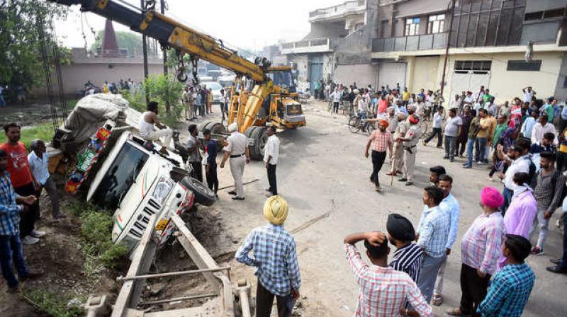 Road accident 