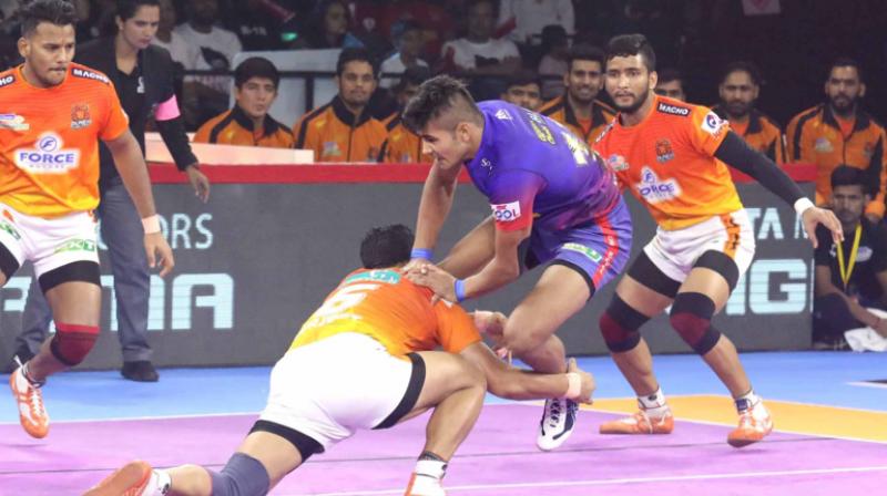 Delhi Beat Puneri Paltan 32-30 Delhi Beat Puneri Paltan 32-30