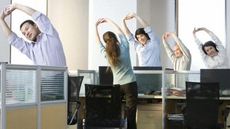 Office exercise Office exercise