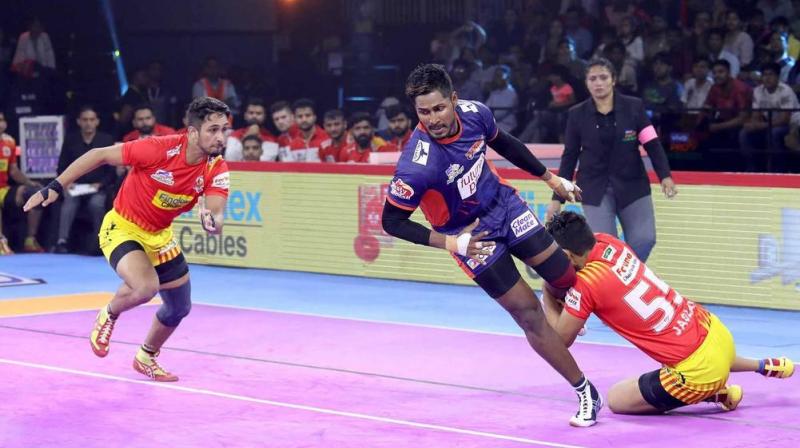 Gujarat Fortunegiants vs Bengal Warriors