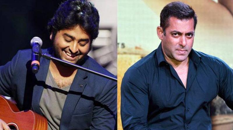 Salman Khan-Arjit Singh Salman Khan-Arjit Singh