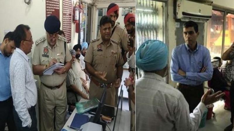 Robbery in PNB Phagwara