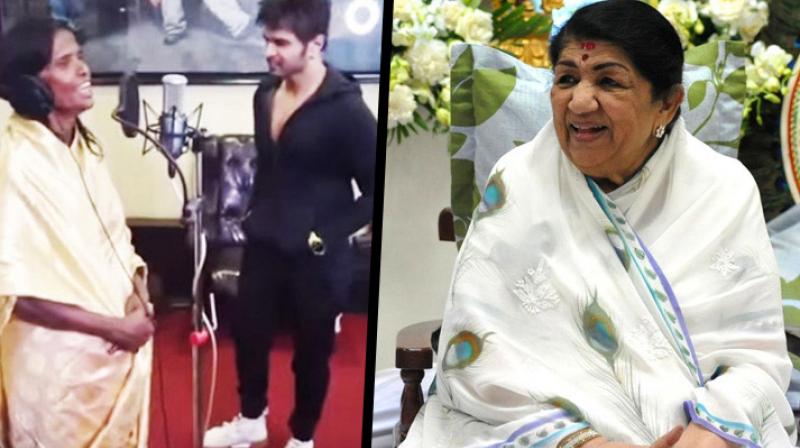 Fans Outraged at Lata Mangeshkar's Reaction to Ranu Mondal Fans Outraged at Lata Mangeshkar's Reaction to Ranu Mondal
