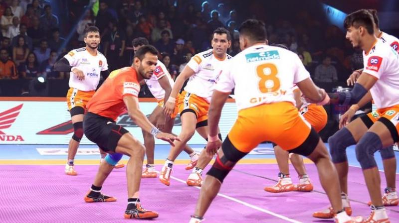 Puneri Paltan vs U Mumba match