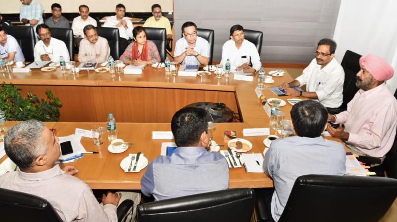 Union Officers Ministry Of Home Affairs Meeting The Top Departments of Punjab Govt Union Officers Ministry Of Home Affairs Meeting The Top Departments of Punjab Govt